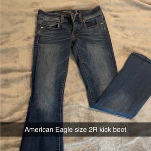 Kick boot jeans